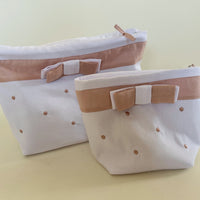 Neceser chico con moño