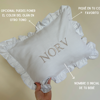 Almohadón con olán