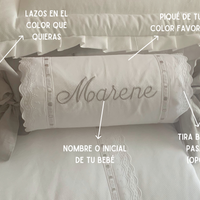 Almohada Caramelo Piqué