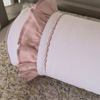 Almohada Caramelo con Olanes 60cm
