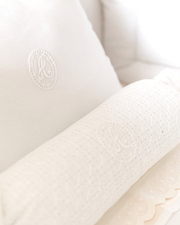 Almohada de Algodón Deshilado